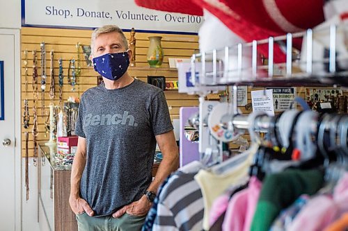 MIKAELA MACKENZIE / WINNIPEG FREE PRESS

Karl Langelotz, manager of the MCC thrift store on Selkirk avenue in Winnipeg on Tuesday, Sept. 22, 2020.  For Frances Koncan story.

Winnipeg Free Press 2020