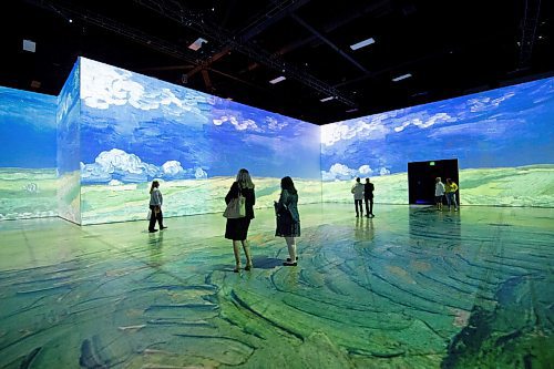Mike Sudoma / Winnipeg Free Press
Imagine Van Gogh, The Immersive Exhibition opened up to the public for the first time at the RBC Convention Centre during a media event Thursday afternoon
September 23, 2020