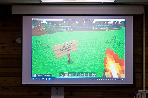 MIKAELA MACKENZIE / WINNIPEG FREE PRESS

A beta version of the Indigenous Minecraft in Winnipeg on Thursday, Sept. 24, 2020. For Maggie Macintosh story. 

Winnipeg Free Press 2020