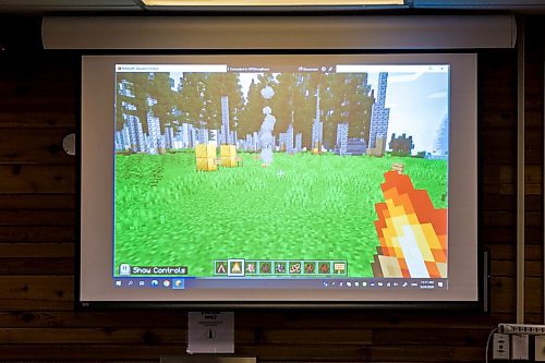 MIKAELA MACKENZIE / WINNIPEG FREE PRESS

A beta version of the Indigenous Minecraft in Winnipeg on Thursday, Sept. 24, 2020. For Maggie Macintosh story. 

Winnipeg Free Press 2020