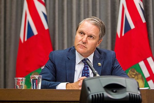 MIKAELA MACKENZIE / WINNIPEG FREE PRESS

Health, seniors, and active living minister Cameron Friesen speaks to the media at the Manitoba Legislative Building in Winnipeg on Monday, Sept. 28, 2020. For Carol Sanders story.

Winnipeg Free Press 2020