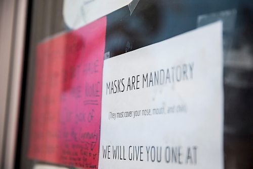 MIKAELA MACKENZIE / WINNIPEG FREE PRESS

Mandatory mask signage on storefronts downtown in Winnipeg on Wednesday, Sept. 30, 2020. 

Winnipeg Free Press 2020