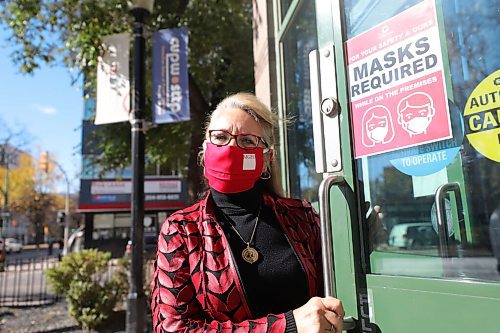 RUTH BONNEVILLE / WINNIPEG FREE PRESS

 LOCAL -MGEU - Mask enforcement

Photo of Michelle Gawronsky, MGEU President  at the Union Centre on Broadway. 


Oct 2nd,  2020