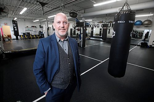 JOHN WOODS / WINNIPEG FREE PRESS
Ryan Savage, lawyer, boxing coach and owner of United Boxing, is photographed at the boxing gym in Winnipeg Tuesday, October 6, 2020. Savage has been recently named president of Boxing Canada.

Reporter: Allen