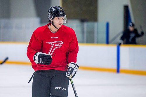 MIKAELA MACKENZIE / WINNIPEG FREE PRESS

Forward Nate Driver at MJHL Winnipeg Freeze practice in Oak Bluff on Tuesday, Oct. 6, 2020. For Mike Sawatzky story.

Winnipeg Free Press 2020