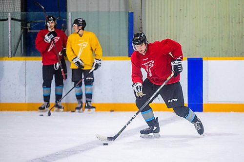 MIKAELA MACKENZIE / WINNIPEG FREE PRESS

Forward Nate Driver at MJHL Winnipeg Freeze practice in Oak Bluff on Tuesday, Oct. 6, 2020. For Mike Sawatzky story.

Winnipeg Free Press 2020