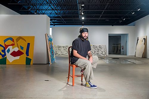 MIKAELA MACKENZIE / WINNIPEG FREE PRESS

Bistyek poses for a portrait in the soon-to-be unveiled gallery of his work at 300 Ross Avenue in Winnipeg on Thursday, Oct. 8, 2020. For Melissa Martin story.

Winnipeg Free Press 2020