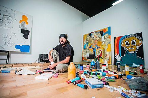 MIKAELA MACKENZIE / WINNIPEG FREE PRESS

Bistyek poses for a portrait in the soon-to-be unveiled gallery of his work at 300 Ross Avenue in Winnipeg on Thursday, Oct. 8, 2020. For Melissa Martin story.

Winnipeg Free Press 2020