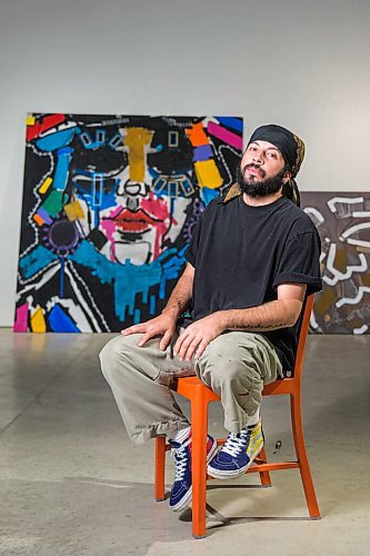 MIKAELA MACKENZIE / WINNIPEG FREE PRESS

Bistyek poses for a portrait in the soon-to-be unveiled gallery of his work at 300 Ross Avenue in Winnipeg on Thursday, Oct. 8, 2020. For Melissa Martin story.

Winnipeg Free Press 2020