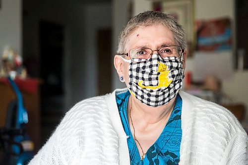 MIKAELA MACKENZIE / WINNIPEG FREE PRESS

Mary Capri poses for a portrait in her apartment in Winnipeg on Thursday, Oct. 8, 2020. She usually gets home care services (cleaning and laundry) and, has not gotten any support during the pandemic. She is worried for other seniors in this position. For Katie May story.

Winnipeg Free Press 2020