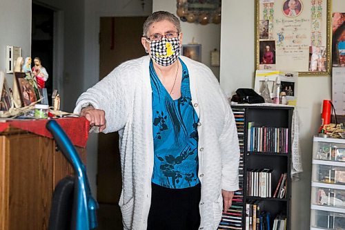 MIKAELA MACKENZIE / WINNIPEG FREE PRESS

Mary Capri poses for a portrait in her apartment in Winnipeg on Thursday, Oct. 8, 2020. She usually gets home care services (cleaning and laundry) and, has not gotten any support during the pandemic. She is worried for other seniors in this position. For Katie May story.

Winnipeg Free Press 2020