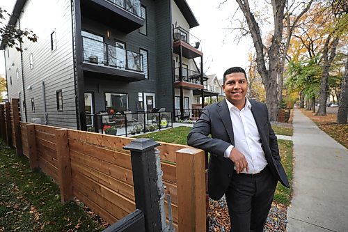 RUTH BONNEVILLE / WINNIPEG FREE PRESS

BIZ - RentWinnipeg

Photo of Nigel Furgus (Paragon) outside one of his  infill projects at  584 Gertrude Ave. Thursday. 

Paragon Design-Build, a major local infill developer, has started a centralized rental website for his companys apartment buildings and its now live. One of the buildings at 584 Gertrude is an example. 

Reporter: Ben Waldman 

Oct 8th, 2020