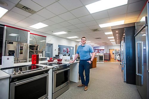 MIKAELA MACKENZIE / WINNIPEG FREE PRESS

Erik Kriewald, operations manager at Stalwart Appliances By Design, poses for a portrait at the store in Winnipeg on Friday, Oct. 9, 2020. For Temur Durrani story.

Winnipeg Free Press 2020