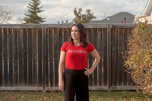 Mike Sudoma / Winnipeg Free Press
Kimberly Levasseur Puhach, volunteer chair person of the Mayors Indigenous Advisory Circle Friday evening
October 9, 2020