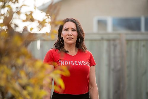 Mike Sudoma / Winnipeg Free Press
Kimberly Levasseur Puhach, volunteer chair person of the Mayors Indigenous Advisory Circle Friday evening
October 9, 2020