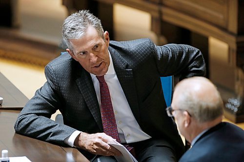 JOHN WOODS / WINNIPEG FREE PRESS
Manitoba Premier Brian Pallister is photographed during question period at the Manitoba Legislature Wednesday, October 14, 2020. 

Reporter: Sanders