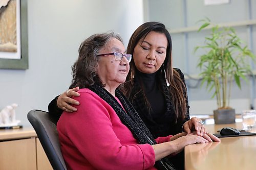 RUTH BONNEVILLE / WINNIPEG FREE PRESS

LOCAL - racism in health care

Bunibonibee Elder, Sadie North, expresses  her experience with racism recently at a Winnipeg emergency room and hospital with her daughter, Sheila North, at her side at a press conference Friday.  


See JS story. 

Oct 16th, 2020