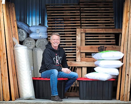 RUTH BONNEVILLE / WINNIPEG FREE PRESS

VOLUNTEER
Portrait of Jim Thiessen who volunteers his time as the president of Sleep in Heavenly Peace Winnipeg. This organization builds beds and distributes them to children in need. Jim founded the local chapter this past January. 

Oct. 26 edition of Aaron Epp's Volunteers column.

Oct 21st, 2020