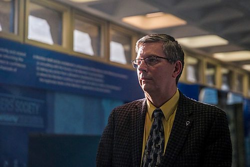 MIKAELA MACKENZIE / WINNIPEG FREE PRESS

Manitoba Teachers' Society president James Bedford poses for a portrait at the organization's headquarters in Winnipeg on Thursday, Oct. 22, 2020. For Maggie Macintosh story.

Winnipeg Free Press 2020