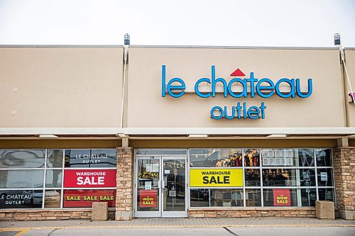 MIKAELA MACKENZIE / WINNIPEG FREE PRESS

The Le Chateau outlet on Ellice Avenue in Winnipeg on Friday, Oct. 23, 2020. The chain has declared bankruptcy. For Melissa Martin story.

Winnipeg Free Press 2020