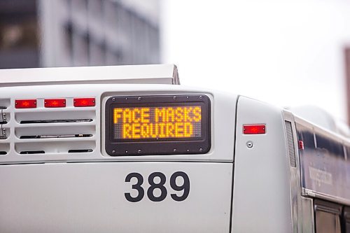 MIKAELA MACKENZIE / WINNIPEG FREE PRESS

The bus stop at Portage Avenue and Colony Street in Winnipeg on Wednesday, Oct. 28, 2020. For JS story.

Winnipeg Free Press 2020