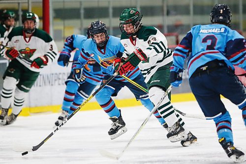 JOHN WOODS / WINNIPEG FREE PRESS
Winnipeg Thrashers and Winnipeg Wild play at the Iceplex in Wednesday, October 28, 2020. 

Reporter: ?