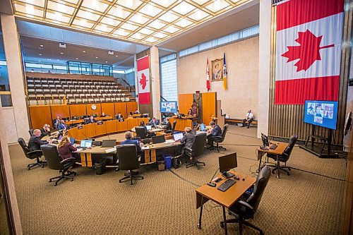 MIKAELA MACKENZIE / WINNIPEG FREE PRESS

A council meeting takes place at City Hall in Winnipeg on Thursday, Oct. 29, 2020. For Joyanne story.

Winnipeg Free Press 2020