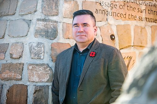 MIKAELA MACKENZIE / WINNIPEG FREE PRESS

Brad Regehr, first Indigenous president of the Canadian Bar Association, poses for a portrait at The Forks in Winnipeg on Tuesday, Nov. 3, 2020. For Doug story.

Winnipeg Free Press 2020