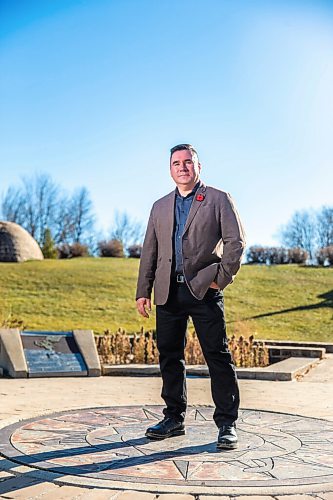 MIKAELA MACKENZIE / WINNIPEG FREE PRESS

Brad Regehr, first Indigenous president of the Canadian Bar Association, poses for a portrait at The Forks in Winnipeg on Tuesday, Nov. 3, 2020. For Doug story.

Winnipeg Free Press 2020