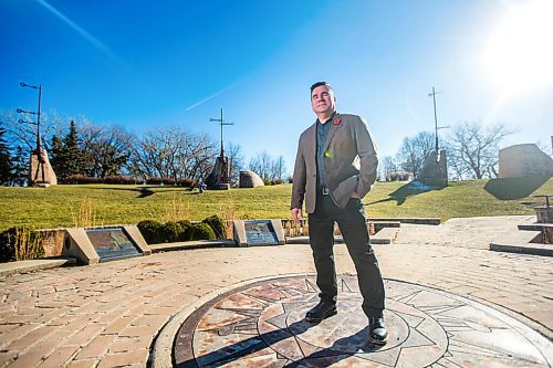 MIKAELA MACKENZIE / WINNIPEG FREE PRESS

Brad Regehr, first Indigenous president of the Canadian Bar Association, poses for a portrait at The Forks in Winnipeg on Tuesday, Nov. 3, 2020. For Doug story.

Winnipeg Free Press 2020