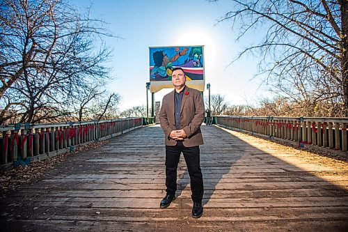 MIKAELA MACKENZIE / WINNIPEG FREE PRESS

Brad Regehr, first Indigenous president of the Canadian Bar Association, poses for a portrait at The Forks in Winnipeg on Tuesday, Nov. 3, 2020. For Doug story.

Winnipeg Free Press 2020