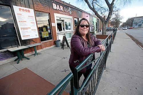 JOHN WOODS / WINNIPEG FREE PRESS
Rhea Collison, owner of Bar Italia (Bar I) in Winnipeg, is photographed Wednesday, November 4, 2020. Bar I has been fined under COVID-19 regulations.

Reporter: Jason