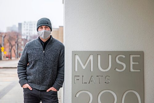 MIKAELA MACKENZIE / WINNIPEG FREE PRESS

Jeremy Read, CEO of the U of W Community Renewal Corporation, poses for a portrait in front of the Muse Flats housing project in Winnipeg on Thursday, Nov. 5, 2020. For --- story.

Winnipeg Free Press 2020