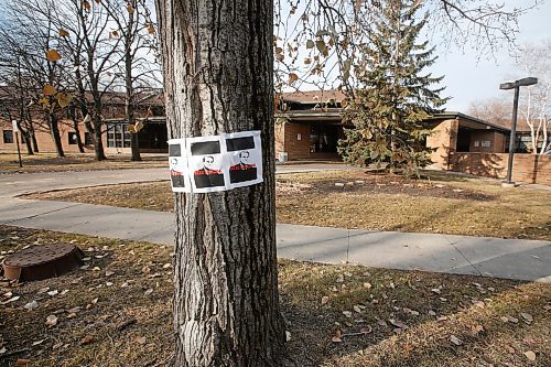 JOHN WOODS / WINNIPEG FREE PRESS
Signs calling for Manitoba health minister Cameron Friesens resignation are photographed outside Maples Personal Care Home Sunday, November 8, 2020. The private care home has had multiple deaths due to COVID-19.

Reporter: Thorpe