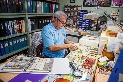 MIKE DEAL / WINNIPEG FREE PRESS
Denis Bouchard a matchbook collector since his mid-teens, has one of the most exhaustive collections in the country - close to a quarter million or so, stored in photo albums, three-ring binders and drawers. 
201109 - Monday, November 09, 2020.