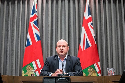 MIKAELA MACKENZIE / WINNIPEG FREE PRESS

Dr. Brent Roussin, chief public health officer, speaks to the media at the Manitoba Legislative Building in Winnipeg on Thursday, Nov. 12, 2020. For Carol Sanders story.

Winnipeg Free Press 2020