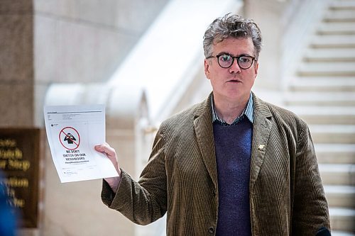 MIKAELA MACKENZIE / WINNIPEG FREE PRESS

Liberal leader Dougald Lamont reacts to the pandemic restrictions and recommendations at the Manitoba Legislative Building in Winnipeg on Thursday, Nov. 12, 2020. For Carol Sanders story.

Winnipeg Free Press 2020