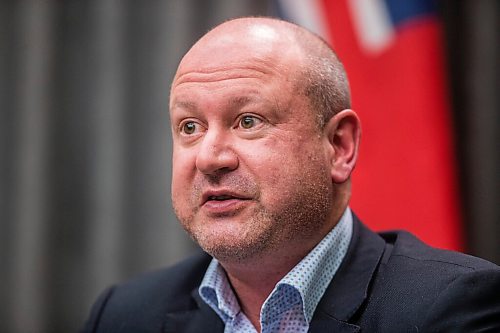 MIKAELA MACKENZIE / WINNIPEG FREE PRESS

Dr. Brent Roussin, chief public health officer, speaks to the media at the Manitoba Legislative Building in Winnipeg on Thursday, Nov. 12, 2020. For Carol Sanders story.

Winnipeg Free Press 2020