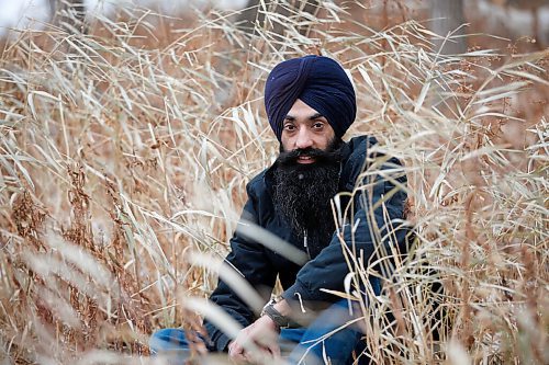 JOHN WOODS / WINNIPEG FREE PRESS
Prabhjot Singh, a local photographer selected for The Other Hundred - an international project featuring heroes of the pandemic, is photographed beside the Red River in Winnipeg Sunday, November 15, 2020. 

Reporter: Zoratti