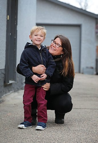 RUTH BONNEVILLE / WINNIPEG FREE PRESS

Local - United Way 

Portrait of Jen Wilson with her son, Hank (41/2), outside their home for the Nov. 21 United Way-related story. 

Wilson, 46, and Hank, 4, attend programs for mothers at South Winnipeg Family Information Centre, which is the focus of  article. 

See Aaron Epp's column 

Nov 18th,  2020