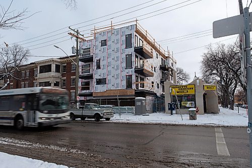 JESSE BOILY  / WINNIPEG FREE PRESS
The building of 290 River Ave, one of the new construction projects along River Avenue. Friday, Nov. 20, 2020. 
Reporter: Ben Waldman