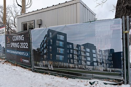 JESSE BOILY  / WINNIPEG FREE PRESS
The construction of apartments by Pre-Con builders across from 290 River ave. is one of the new developments on River Ave.. Friday, Nov. 20, 2020. 
Reporter: Ben Waldman