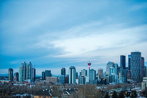 MIKAELA MACKENZIE / WINNIPEG FREE PRESS

The Saddledome in Calgary on Monday, Nov. 23, 2020. For Jeff Hamilton story.

Winnipeg Free Press 2020