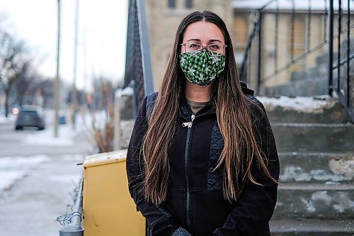 Daniel Crump / Winnipeg Free Press. Kayla Stubbs from Ndinawe poses for photos at the centres Burrows Avenue location. Stubbs is involved in a project that will help North End youth keep up with their education. November 26, 2020.