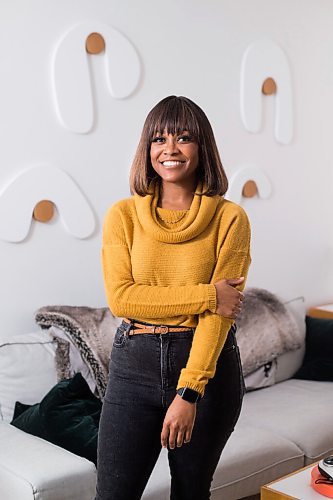 Mike Sudoma / Winnipeg Free Press
Local photographer Kymberli Wright inside her home Friday afternoon
November 27, 2020