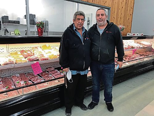 Canstar Community News Danny and Albean Tasse are the owners of Tasses Balkan Foods, which has been located at 185 Stadacona St. for 20 years. The grocery store has a reputation for quality cuts and competitively priced meats along with an assortment of fresh deli options. (SHELDON BIRNIE/CANSTAR/THE HERALD)