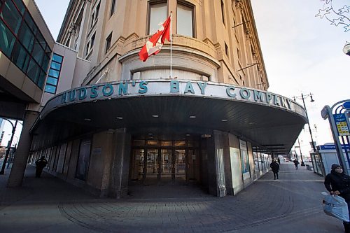 MIKE DEAL / WINNIPEG FREE PRESS
The Bay Downtown has closed its doors for good.
201201 - Tuesday, December 01, 2020.