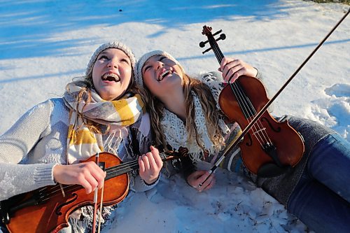 RUTH BONNEVILLE / WINNIPEG FREE PRESS

LOCAL - violin Christmas 

A series of fun photos of the sisters outside their home with their violins.  



VIRUS VIOLINSTS: Sisters Kendra and Brooklynne have moved their Christmas concerts to Instagram and Facebook. The two duet on violin and post daily carols and Sunday session to social media to make up for lost Christmas party gigs.


Dec 2nd. 2020