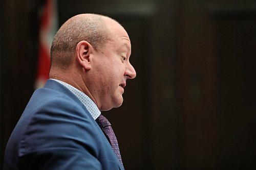 RUTH BONNEVILLE / WINNIPEG FREE PRESS

LOCAL - Roussin  Presser 

CHIEF PROVINCIAL PUBLIC HEALTH OFFICER Dr. Brent Roussin answers questions from the media after press conference at the Legislative Building Thursday. 

Dec 2nd. 2020