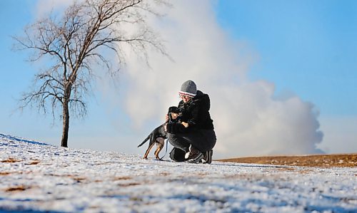 RUTH BONNEVILLE / WINNIPEG FREE PRESS


Standup - Puppy playtime

Savannah Moneyas spends some puppy time with her playful, 17 week old, mixed breed dog, MJ at Westview park and dog park on Monday.  

Dec 7th,. 2020